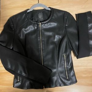 Zara Faux Leather Jacket